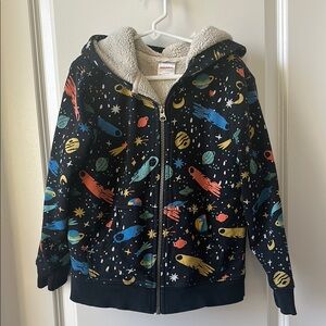 Colorful Space-Themed Hoodie